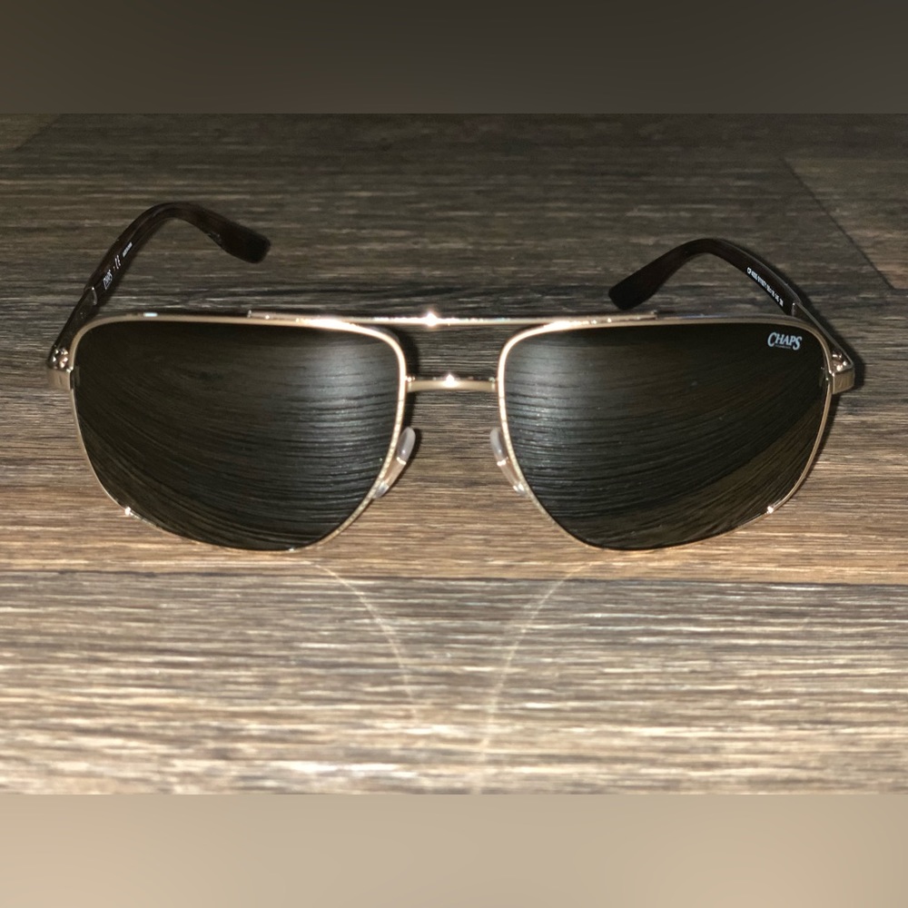 CHAPS Men's Aviator Sunglasses